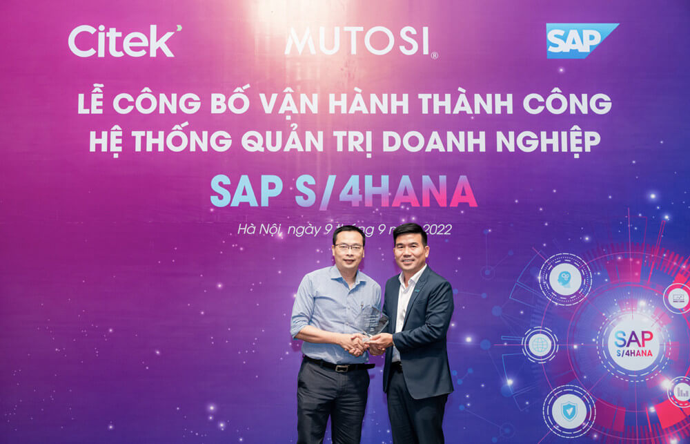 Mutosi Công Bố Vận Hành Thành Công Hệ Thống Quản Trị Doanh Nghiệp Sap S