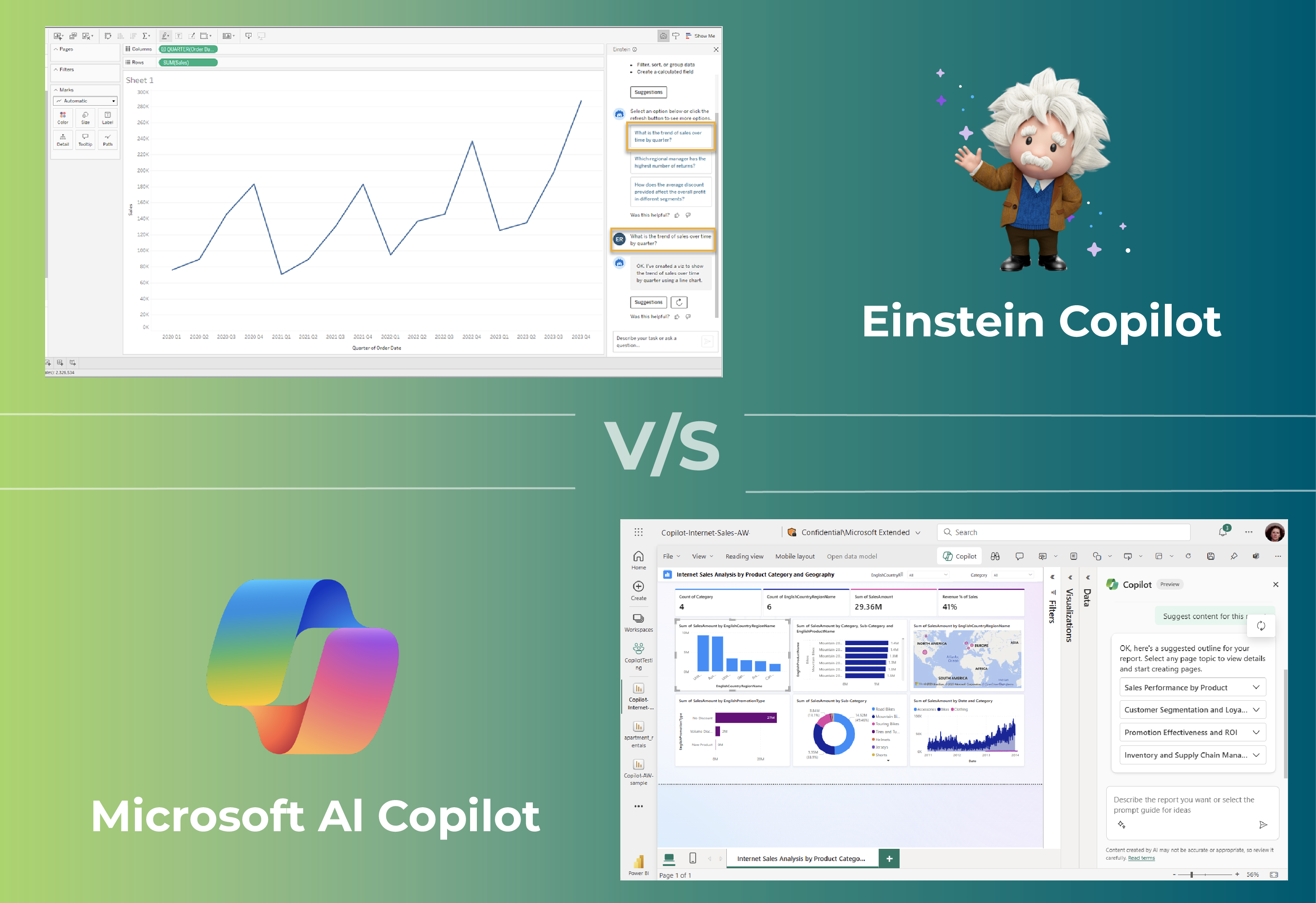 Einstein Copilot và Microsoft Copilot Tăng tốc phân tích dữ liệu với AIEinstein Copilot và Microsoft Copilot Tăng tốc phân tích dữ liệu với AI